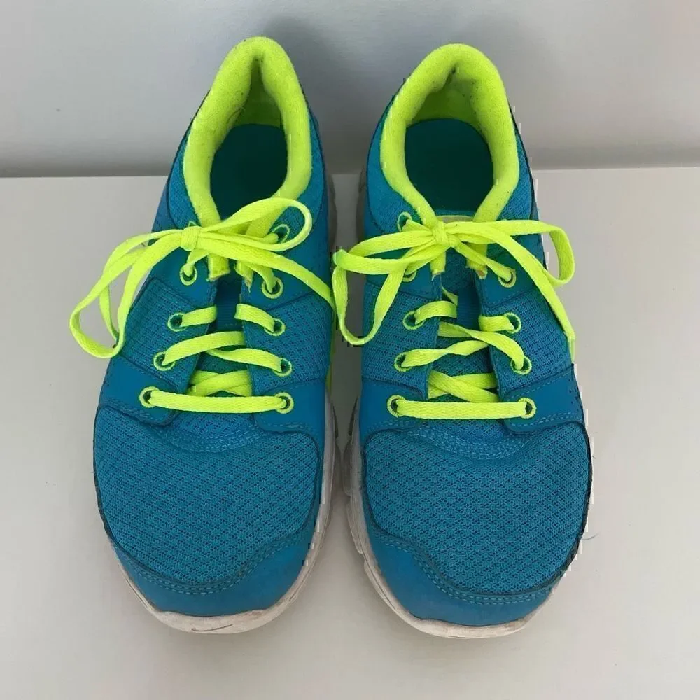Nike Womens Flex Experience RN Running Shoes Size 7.5 Athletic Blue Sneakers - Picture 2 of 9